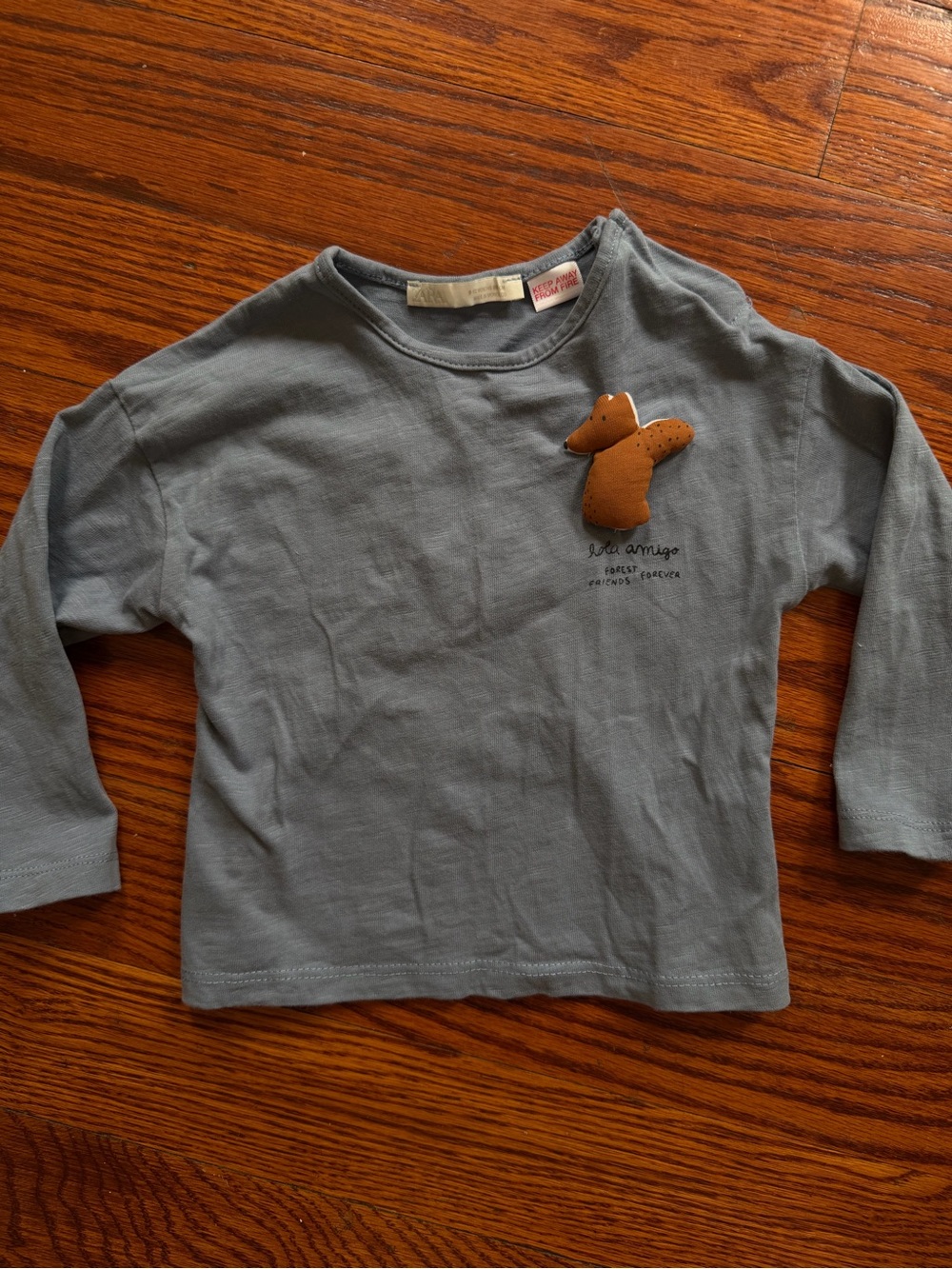Zara kids cotton long sleeve / Size 9-12m